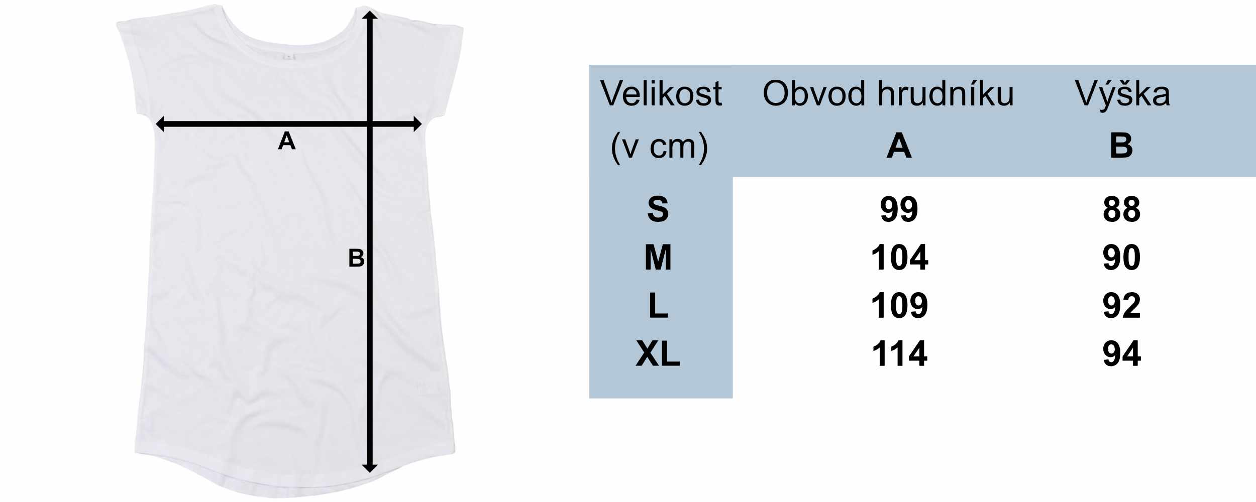 dámské tričkové ŠATY - velikosti Valaškování